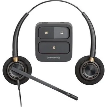 Sluchátka Poly EncorePro 520 Binaural Headset +Quick Disconnect EMEA - INTL English Loc Euro plug