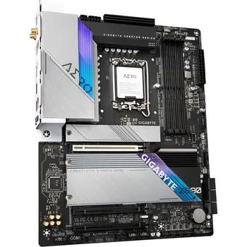 Základní deska GIGABYTE Z690 AERO G / LGA1700 / Intel Z690 / 4x DDR5 / 4x M.2 / HDMI / DP / USB-C / WiFi / ATX