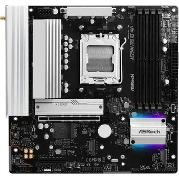Základní deska ASROCK A620AM PRO RS WIFI (AM5, amd A620A, 4xDDR5 7200MHz, PCIE 4.0, HDMI+DPort, 2xSATA3 +3xM.2, USB3.2 G1, 1x2.5GLAN, mATX)