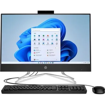 Stolní počítač HP AIO 24-df1020nc/24'' FHD IPS Touch/i3-1115G4/8GB/256GB SSD/Intel Graphics/ac/BT/65W/2y/Win 11 Home/Černá
