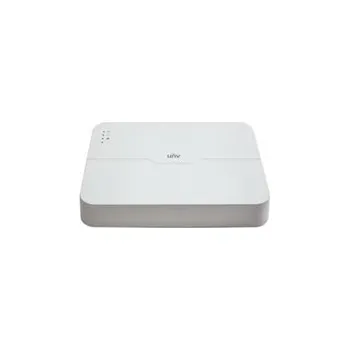 DVR/NVR/HVR záznamové zařízení Uniview NVR, 8 PoE (Max 108W) kanálů, H.265, 1x HDD, 8Mpix (64Mbps/64Mbps), HDMI, VGA, 4K, ONVIF, 2x USB audio