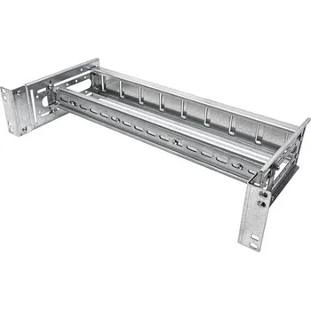 modulární přístroj a rozvaděč ROLINE 19" držák na DIN lištu 2U / 4U, stříbrný