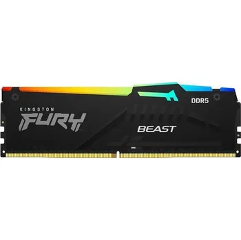 Operační paměť Kingston FURY Beast DDR5 64GB (Kit 2x32GB) 6400MT/s DIMM CL32 RGB XMP