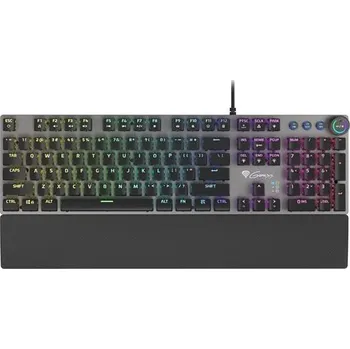 Genesis mechanická klávesnice THOR 380, US layout, RGB podsvícení, Outemu BLUE