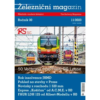 Modelová železnice Železniční magazín 11/2023