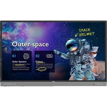 Monitor BenQ LCD RM7503 75" 3840x2160 Touch/1200:1/450 nits/3xHDMI/VGA/DP/12xUSB/3.5mm/VESA/2x16W repro/Android 9.0