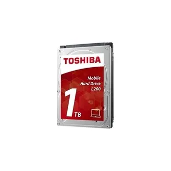 Interní pevný disk TOSHIBA HDD L200 1TB, SATA III, 5400 rpm, 8MB cache, 2,5", 9,5mm, BULK