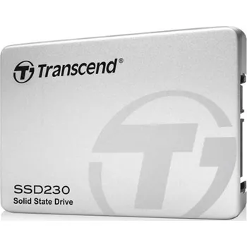 Pevný disk TRANSCEND SSD230S 1TB SSD disk 2.5'' SATA III, 3D TLC, Aluminium casing, 560MB/s R, 500MB/s W, stříbrný