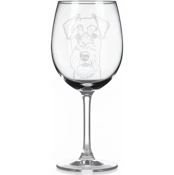 Sklenice Sklenice na víno s gravírovaným motivem – Lakeland teriér – 2