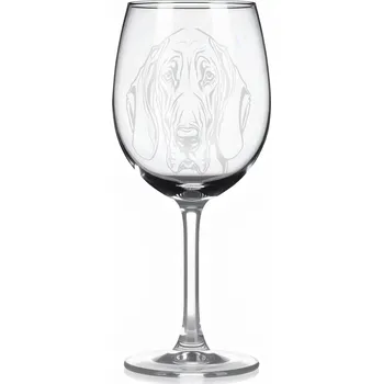 Sklenice Sklenice na víno s gravírovaným motivem – Vanjari honič