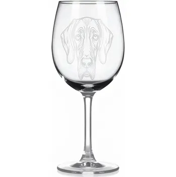 Sklenice Sklenice na víno s gravírovaným motivem – Broholmer – 2