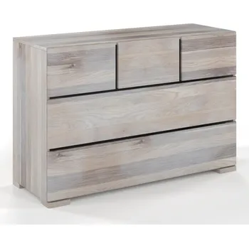 Komoda Komoda dub - Sandemo 3+2 - bělený olej