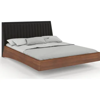 Postel Levitující postel Ulf 160x200 cm - masiv buk 4 cm Rozměr: 160x200, Odstín moření: Ořech, Čalounění: Trinity 16