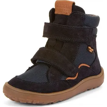 Chlapecká zimní obuv Chlapecké zimní barefoot boty TEX WINTER TL Dark Blue Froddo G3160247-T - 39