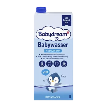 Voda Babydream Přírodní minerální kojenecká voda, nesycená 1000 ml