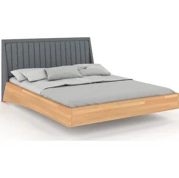 Postel Levitující postel Ulf 120x200 cm - masiv buk 4 cm Rozměr: 120x200, Odstín moření: Buk přírodní, Čalounění: Solid 90