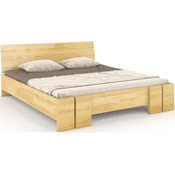 Postel Prodloužená postel z masivu borovice Vestre Rozměr: 120x220, Odstín moření: Borovice přírodní