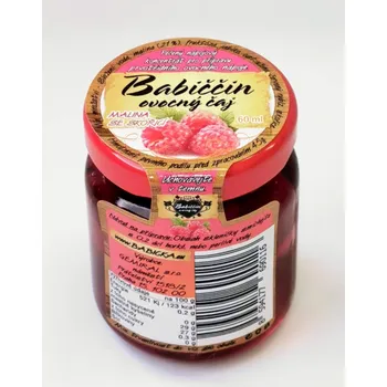 Čaj Babiččin ovocný čaj - malina se skořicí 60ml
