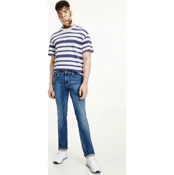 Pánské džíny Tommy Jeans pánské tmavě modré džíny SCANTON SLIM 20006110-8720115875783