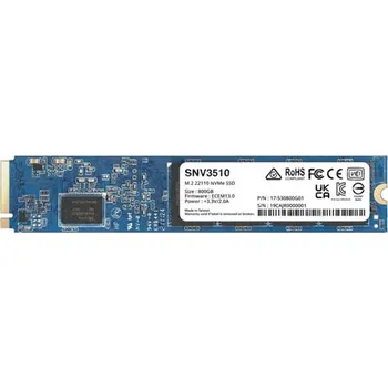 Pevný disk Synology SSD M.2 NVMe SNV3510-400G, ctení/zápis: 3000/7500 MB/s, M.2 22110