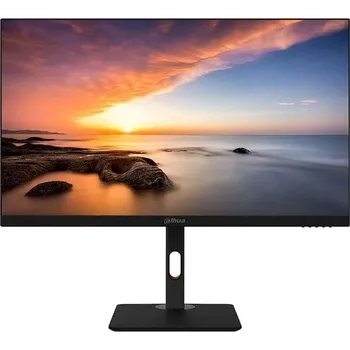 Monitor Dahua monitor LM27-U401A 27" IPS/3840×2160/5ms/300nits/1000:1/DP/HDMI/USB Hub/černý
