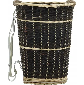 Koš na dřevo VidaXL proutěný