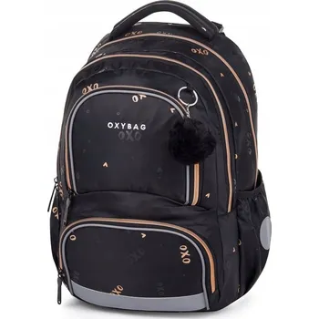 Školní batoh Školní batoh vícekomorový Oxybag černý 21 l