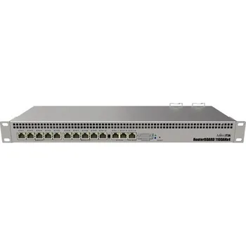 Síťový prvek MikroTik RouterBOARD RB1100AHx4, 1.4GHz Quad-Core CPU, 1GB RAM, 13x LAN, vč. L6 licence