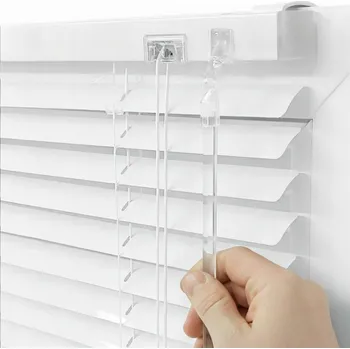 Žaluzie Hliníková žaluzie 25 mm BÍLÁ horizontální hotová na míru 65x130 cm