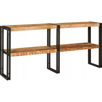 Konferenční stolek Dřevěná police VidaXL 33 x 75 cm dub rustikální