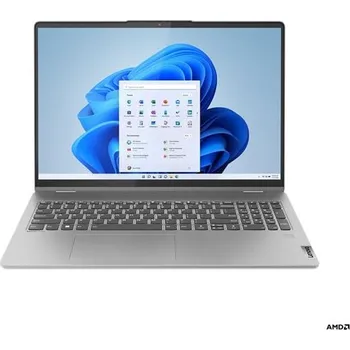 Notebook Lenovo IdeaPad FLEX 5 Ryzen 5 7430U/16GB/SSD 512GB/16"/IPS/WUXGA/multitouch/lesklý/300nitů/FPR/PERO/WIN11 Home/stříbrná