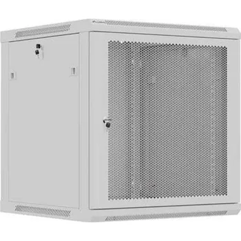 Racková skříň LANBERG NÁSTĚNNÁ INSTALAČNÍ SKŘÍŇ 19" 12U 600X600 ŠEDÉ PERFOROVANÉ DVEŘE (PLOCHÉ BALENÍ)