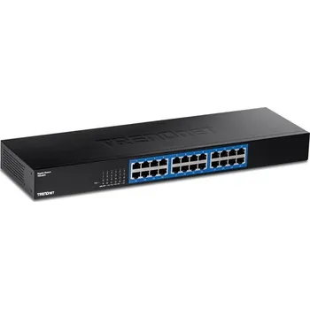Switch 24-PORT GIGABIT SWITCH RACK/24X GIGABIT RJ-45 PORTS/W METAL