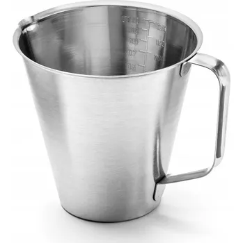 OCELOVÁ ODměrKA / DŽBÁNEK S MÍROU, OBJEM 1 L FORGAST FG11127