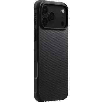 Pouzdro na mobilní telefon Pitaka Aramid ProGuard Case MagSafe kryt iPhone 17 Pro Black/Grey