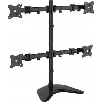 Monitor SBOX Stolný držák na 4x monitor 13" - 27"