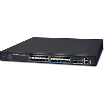 Počítačové příslušenství Planet XGS-5240-24X2QR L2+ switch, 24x 1/10Gb SFP+, 2x 40Gb QSFP+, dual power