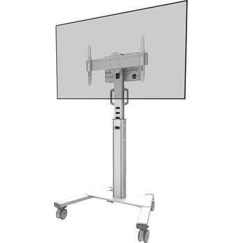 Televizní držák Neomounts Select FL50S-825WH1 / Mobile Display Floor Stand (37-75") 10 cm. Wheels / White