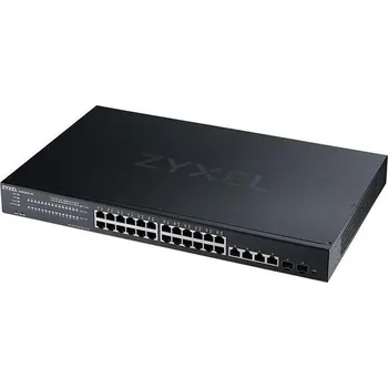 Switch Zyxel XMG1930-30, 24-port 2.5GbE Smart Managed Layer 2 Switch with 4 10GbE and 2 SFP+ Uplink