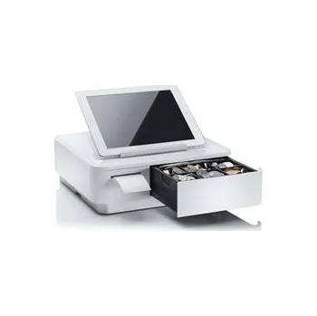 Pokladní tiskárna Základna Star Micronics mPOP tiskárna 58mm, zásuvka, světlá