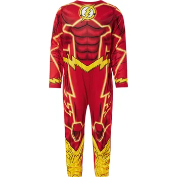 Karnevalový kostým Chlapecký kostým "Batman" / "Superman" / "Flash" (Flash, 122/128 (6-8 Jahre))