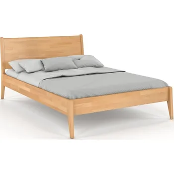 Postel Zvýšená postel z masivu buk Radom Rozměr: 120x200, Odstín moření: Buk přírodní