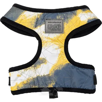 Postroj pro psa UNIQ PETS psí postroj nastavitelný reflexní žlutý 38~43 - 51~74 cm 14–25 kg