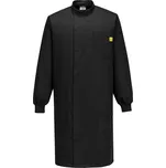 PORTWEST Antistatický ESD plášť Howie Velikost: XS, Barva: černá