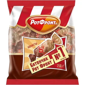 Bonbon Bonbony batončik mléčno-čokoladový 250g Rot-Front