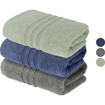 Ručník LIVARNO® Froté ručník Zero Twist, 50 x 100 cm, 500 g/m2, 2 kusy