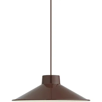 Muuto, Závěsná lampa Top 36 cm vínově červená - Formadore