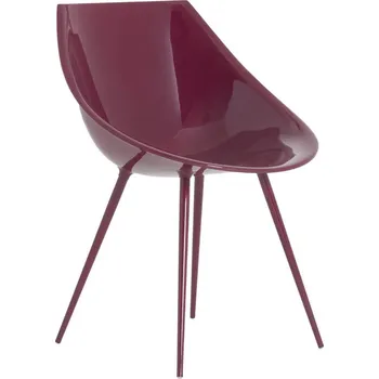 Jídelní židle Driade, Židle Lago červená burgund - Formadore
