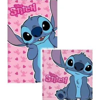 MLC • Sada dívčích ručníků na obličej a na ruce Stitch - licence Lilo & Stitch - 100% bavlna - 30 x 30 cm + 30 x 50 cm