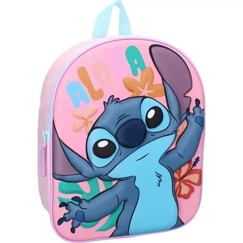 Dětský batoh Vadobag • Dětský 3D batoh Lilo & Stitch - motiv Aloha - 9L